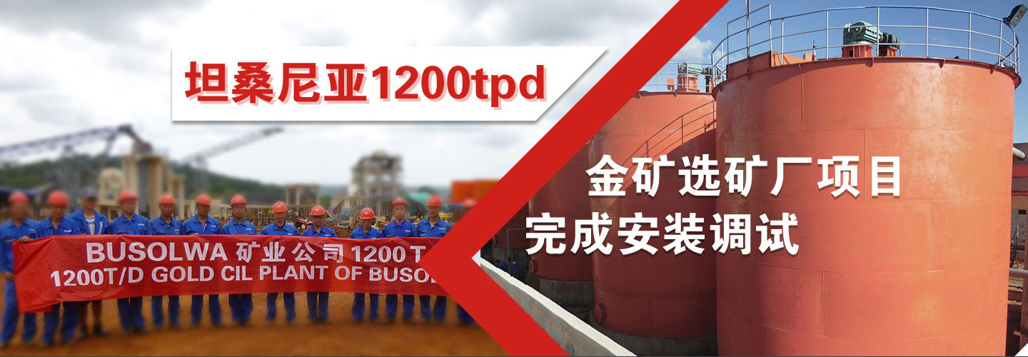 坦桑尼亚1200tpd/金矿选矿厂项目完成安装测试